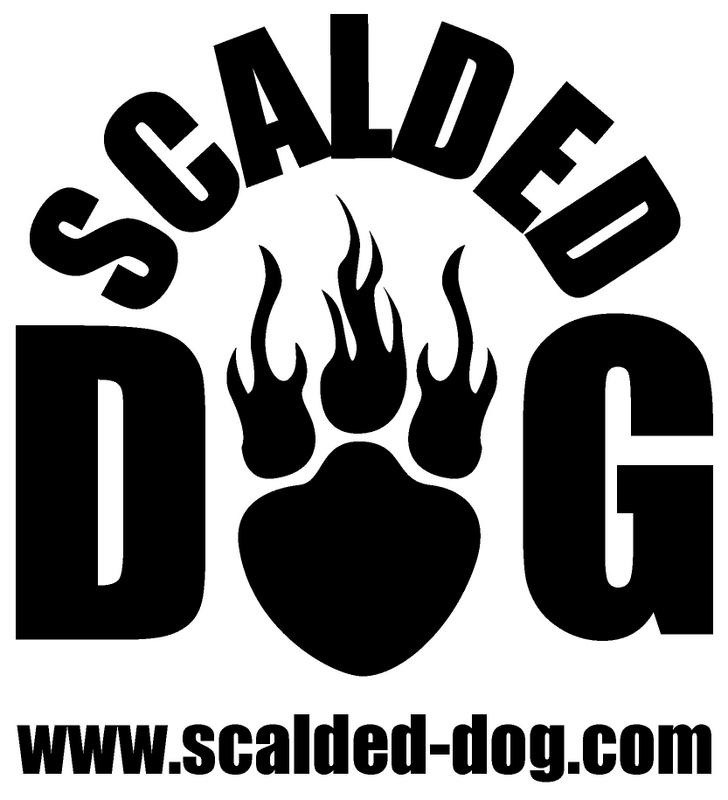 scalded